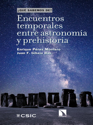 cover image of Encuentros temporales entre astronomía y prehistoria